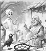 வடை சுட்ட பாட்டிக்கு நேர்ந்த பரிதாபம்?