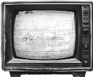 பழைய டிவியின் திரைகள்
