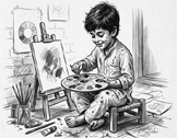 வண்ணங்களை குழைப்பவன்